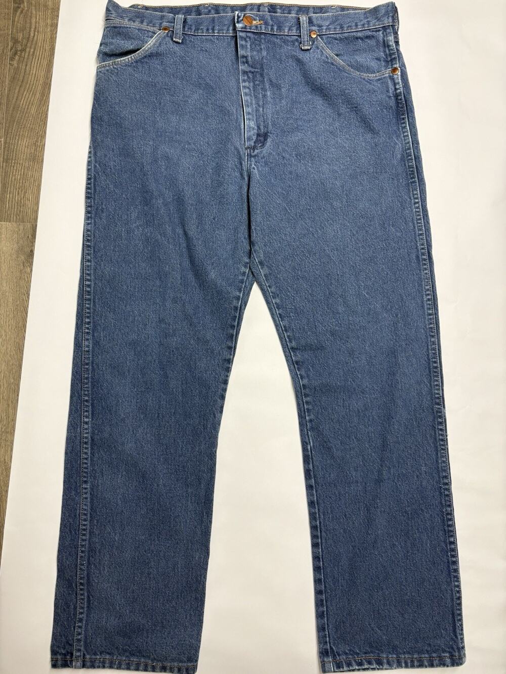 Wrangler 13MWZ Cowboy Cut Jeans Men’s 38x30 Blue Western Straight Leg USA